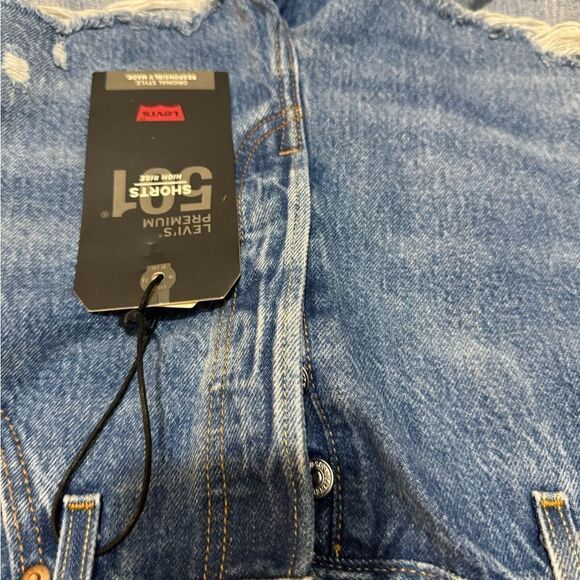 LEVIS Athens Mid Short - Medum Indigo sz 32 - Picture 8 of 15